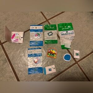 Girl Scouts patches, petals, badges, and pins. NWT. Wicked fast shipping.